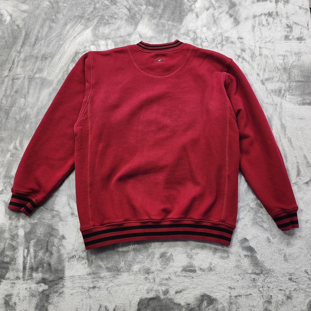 Vintage Cutter & Buck Sweatshirt Mens L Red Maroon WSU Cougars Pullover‎ Sporty